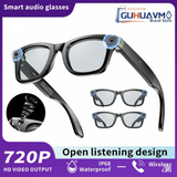 AI Smart Glasses with 8MP Camera Video Recording 100+ Languages Translation Sunglasses Bluetooth Call Music Play Men Women 2025