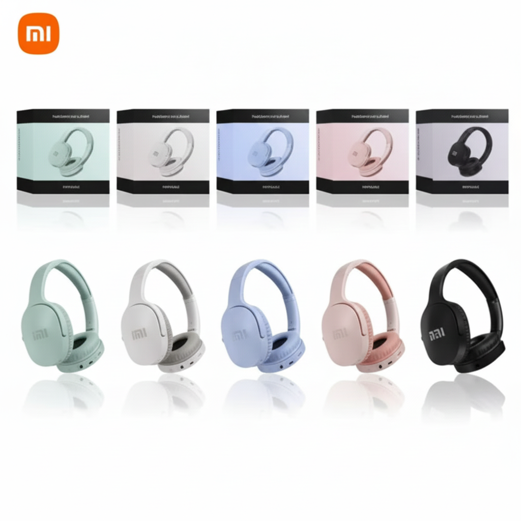 Xiaomi NEW Wireless Headphones Bluetooth 5.3 Earphone Stereo HIFI Headset Game Earbuds Lightweight with Mic For Samsung Iphone
