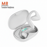 Bluetooth 5.1 Translation Headphones 144 Languages Instant Translate Smart Voice Translator Wireless Music Earphones Translator