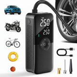 CARSUN Portable Tire Inflator Rechargeable Electric Inflator For Car Bicycle Digital Air Compressor Football Ball Inflator Pump
