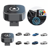 2 in 1 Wireless CarPlay Android Auto Adapter Smart USB Dongle Auto Connect Plug & Play for iPhone and Android Factory Wired Cars