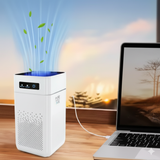 Professional home air purifier for removing formaldehyde odor and releasing negative ions, suitable for home and office use