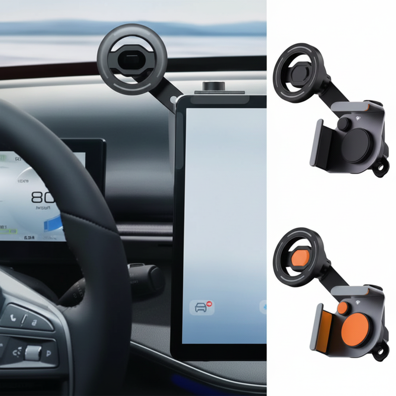 For Tesla Magnetic Phone Mount Holder For Model 3 For Model Y 360 Degree Rotation For Tesla Dash Screen Cell Phone Support