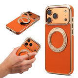Lychee PU Leather Case with Rotatable Kickstand | A25+2L
