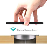 Desk Embeded Wireless Charger for iPhone 11 X Samsung S10 Xiaomi mi 9 Table Office 15W 10W 7.5W Qi Fast Pad Phone Charger 3.0