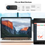 Webcam Cover Mobile Computer Lenes Camera Cover for Iphone Samsung Ipad Anti-Peeping Protector Shutter Slider Privacy Sticker