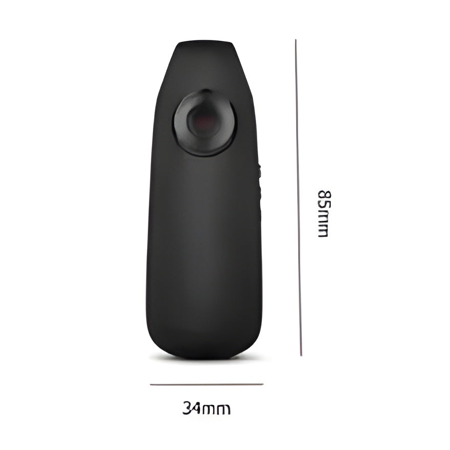Video Recorder Portable HD Micro Camera Pocket Video Recorder Motion Detection for Outdoor Sport Interview Class Meeting