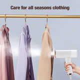 Portable Handheld Steam Iron 1000W Folding Mini Garment Hanging Steamer Clothes Ironing Wet Dry Ironing Machine for Home Travel