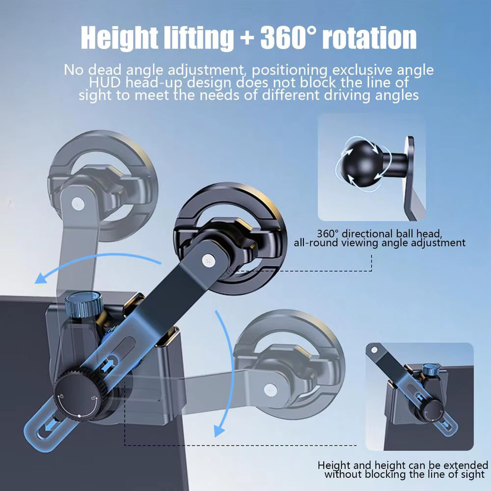 For Tesla Magnetic Phone Mount Holder For Model 3 For Model Y 360 Degree Rotation For Tesla Dash Screen Cell Phone Support