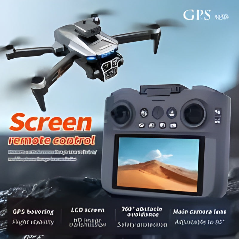 2025 S158 GPS Return Drone Screen Control Folding 8K HD Camera 5G Brushless Motor Optical Flow Positioning RC Quadcopter RC Toy
