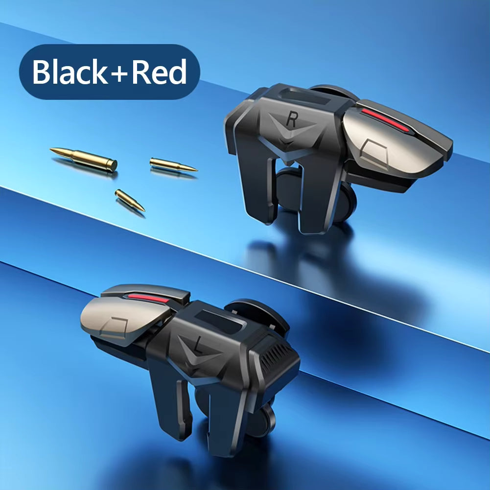 G21 1 Pair 6 Finger Game Controller for PUBG Game Mobile Gamepad Trigger Joystick Shooter Fire Button Controller for PUBG Mobile