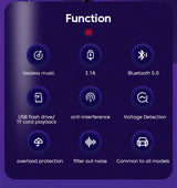 LED MP3 Car Bluetooth FM Hands-Free Bluetooth-compaitable 5.0 Transmitter 3.1A QC3.0 PD Type C Dual USB Car Charger