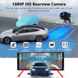 10.26" Carplay Screen for Car, Wireless CarPlay & Android Auto Multimedia Video Player, Universal Car Radio, BT AUX FM Car Stereo