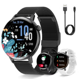 New 1.32" Full Touch Sports Smart Watch — Call Function, Fitness Tracking, Step Count&Calorie Calc, Sports Modes, Message Alerts, 360P Display, USB Charging, Alloy Body, 500mAh Battery, Wireless, Dialing & Wallpaper, Music, Remote Camera, Android & iPhone