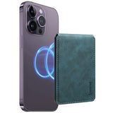 V19 Magnetic Card Holder - PU Leather