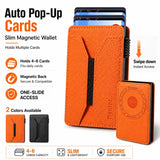 V24 Magnetic Pop-Up Card Holder - 9 Cards