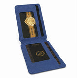V27 Magnetic Card Holder - Cross-Grain PU Leather