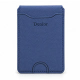 V27 Magnetic Card Holder - Cross-Grain PU Leather