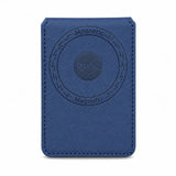 V27 Magnetic Card Holder - Cross-Grain PU Leather