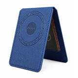 V27 Magnetic Card Holder - Cross-Grain PU Leather