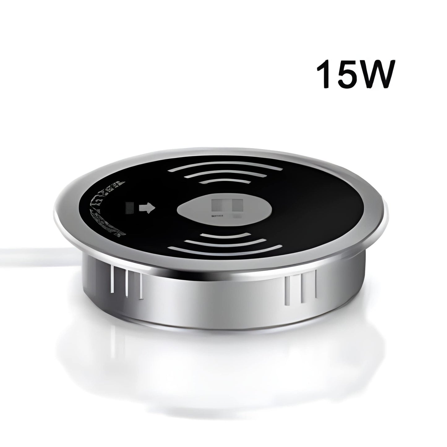 Desk Embeded Wireless Charger for iPhone 11 X Samsung S10 Xiaomi mi 9 Table Office 15W 10W 7.5W Qi Fast Pad Phone Charger 3.0
