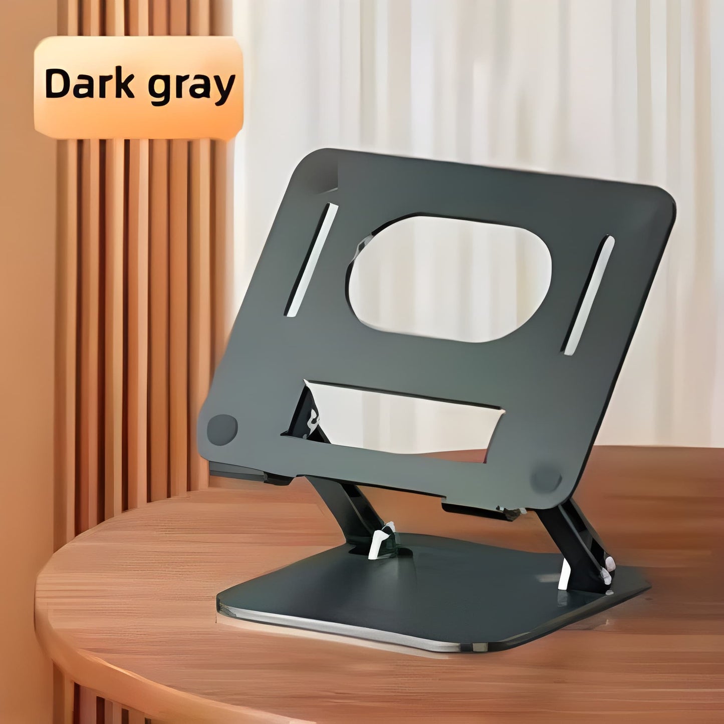 Phone Tablet Stand Adjustable Aluminum Alloy laptop Tablet up to 17 "Laptop Portable Folding stand Cooling stand support