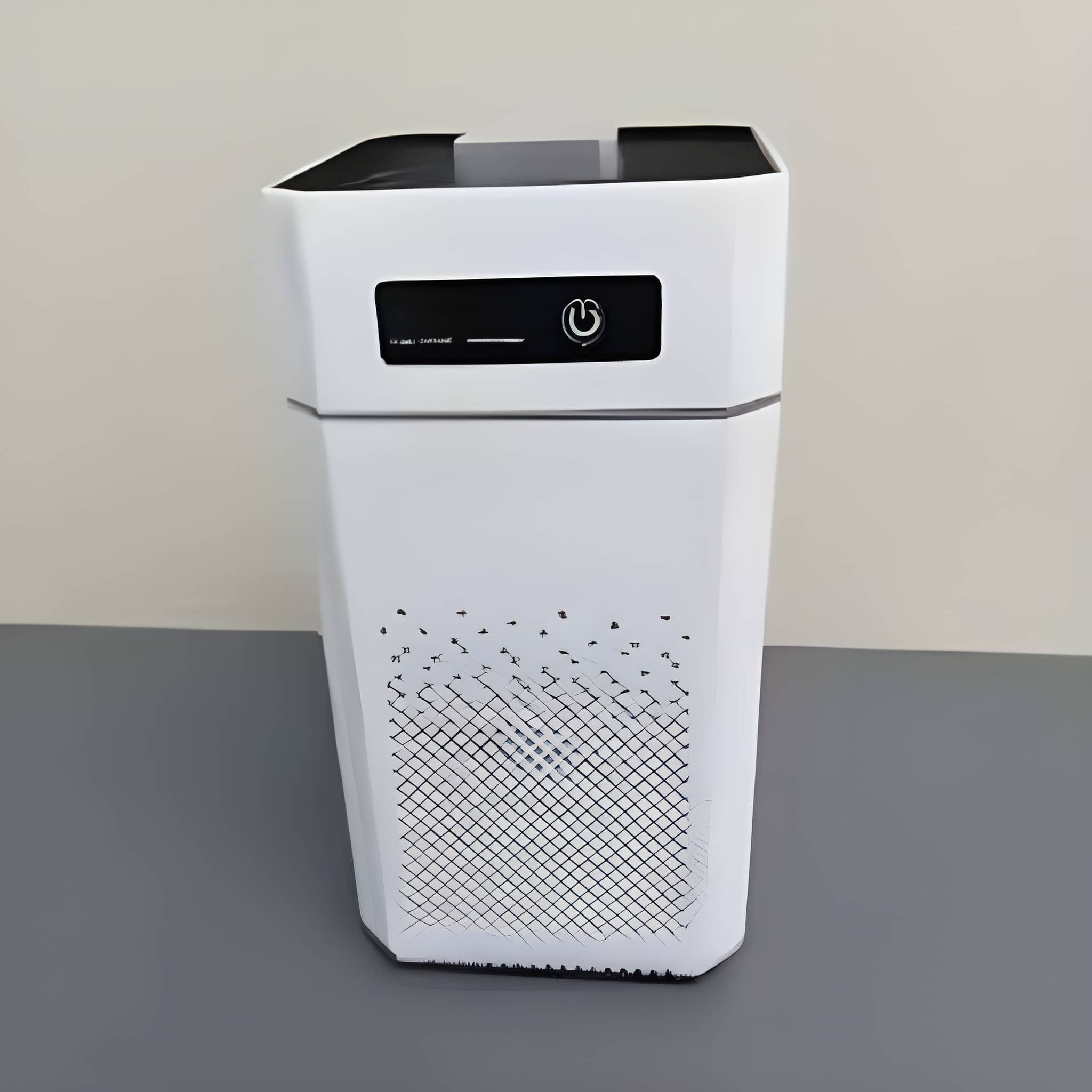 Professional home air purifier for removing formaldehyde odor and releasing negative ions, suitable for home and office use