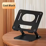 Phone Tablet Stand Adjustable Aluminum Alloy laptop Tablet up to 17 "Laptop Portable Folding stand Cooling stand support