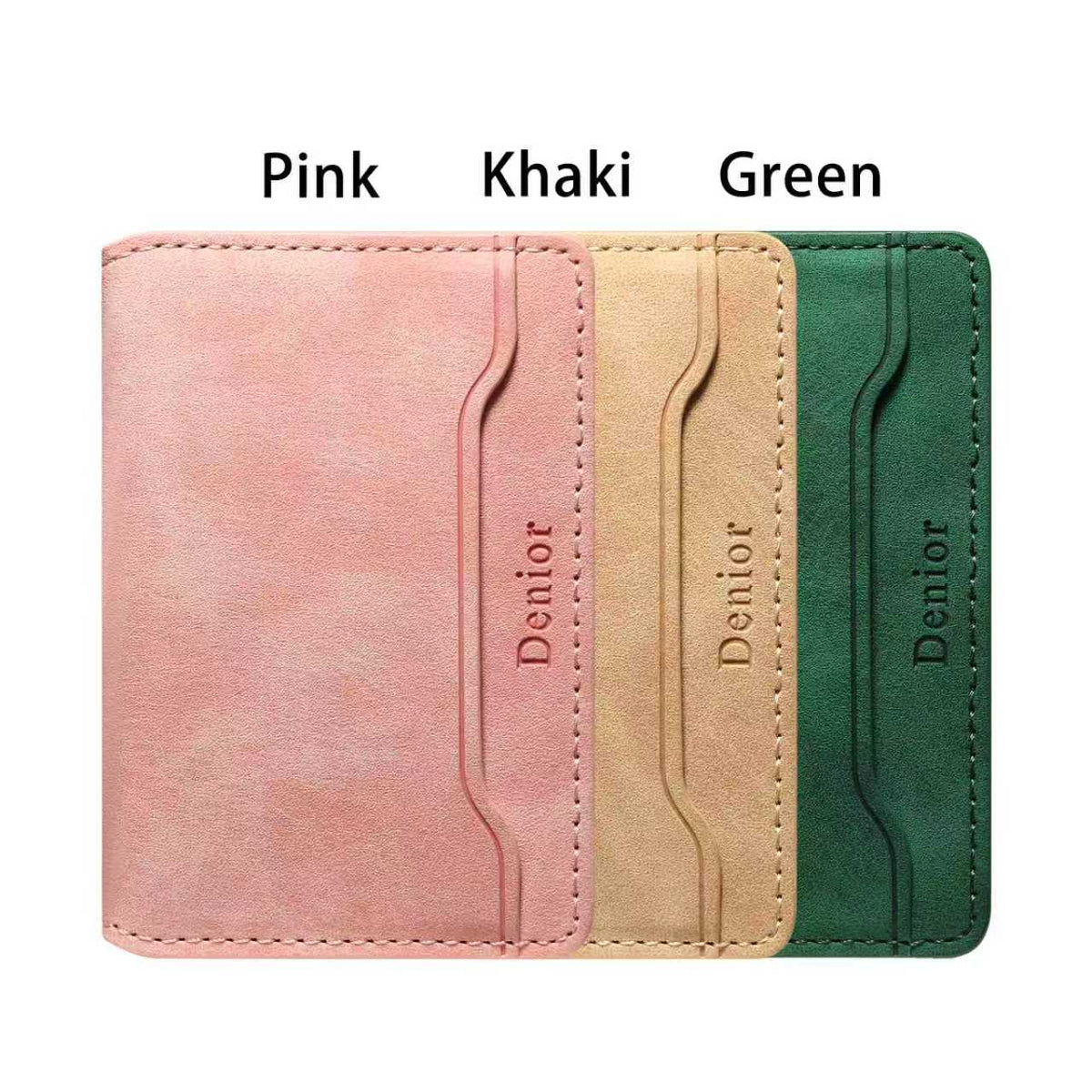 V08 Magnetic Card Holder - PU Leather