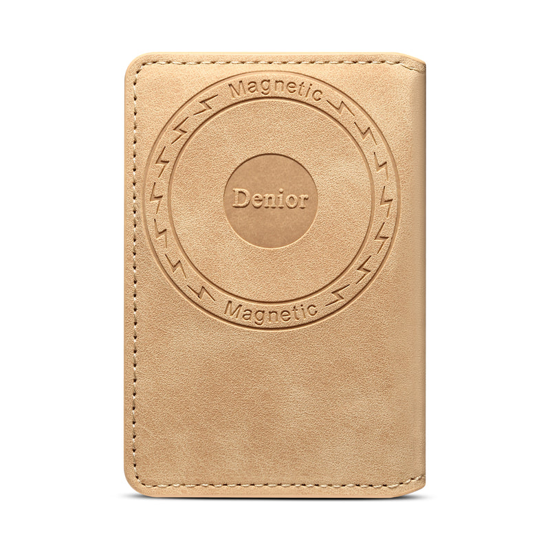 V08 Magnetic Card Holder - PU Leather