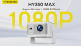 Magcubic 900ANSI Android 14 Projector Auto Focus Support 8K Native 1080P With Wifi6 BT5.4 16G Allwinner H726 Portable HY350Max