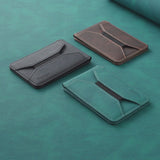 V11 Magnetic Card Holder with Elastic Band - PU Leather