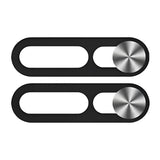 1-2Pcs Black Webcam Cover for IPhone Anti-hacker Shutter Privacy Protection Slide Shield Anti-peep for SmartPhone Laptop Camera